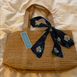 NEW Draper James straw purse